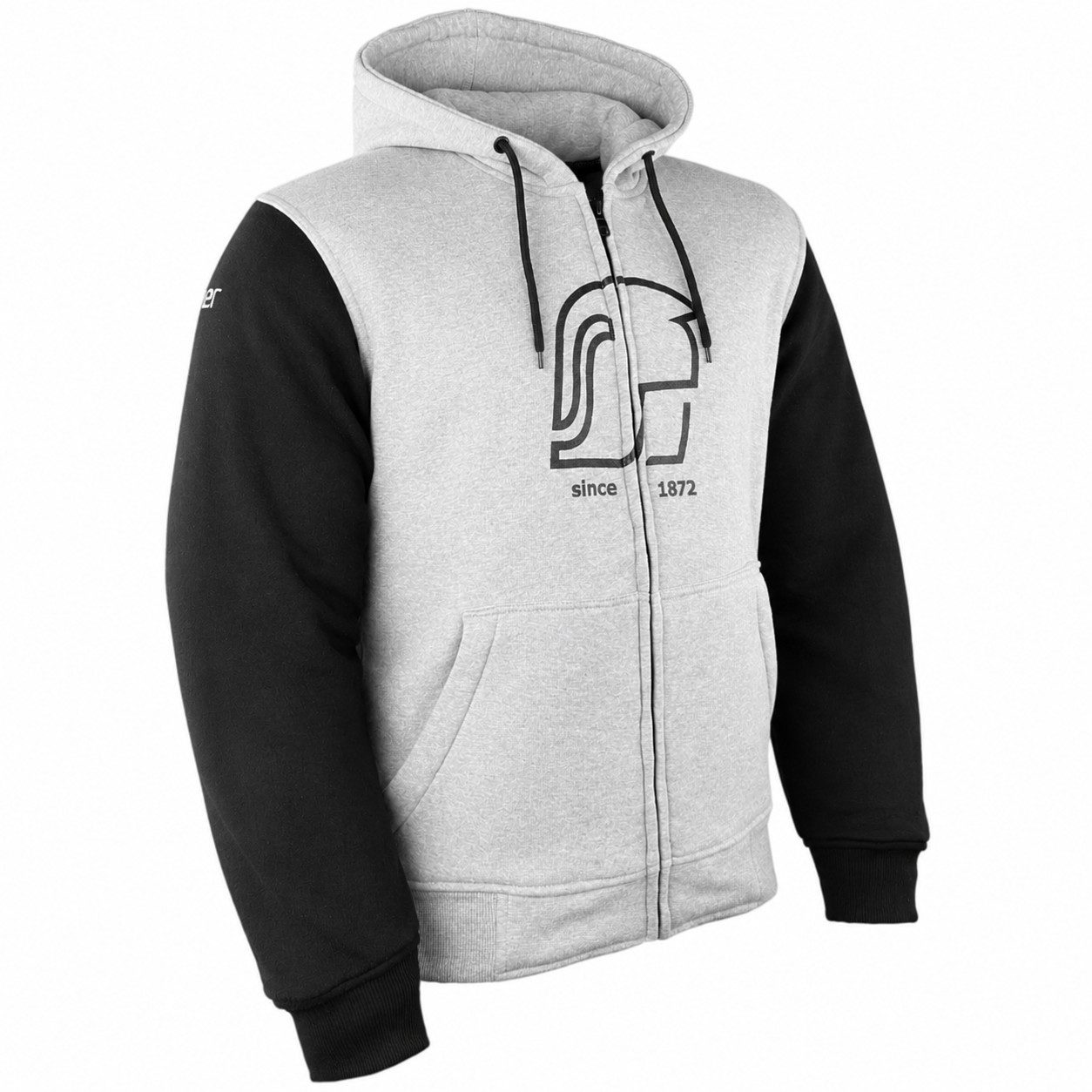 Motorradjacke Motorrad Hoodie - Aramidverstärkt mit Protektoren & Mesh-Futter