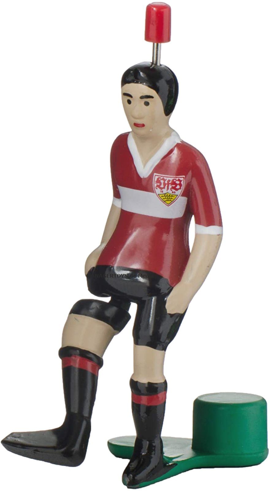 Tipp-Kick Tischfußballspiel Star Kicker VfB STUTTGART Spieler KLASSIK ROT + Ball