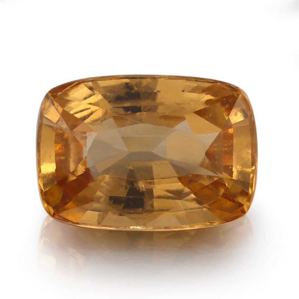 Cavill Edelstein Cavill Grossular Edelstein 7,87 ct rechteckig orange klar, (1-St)