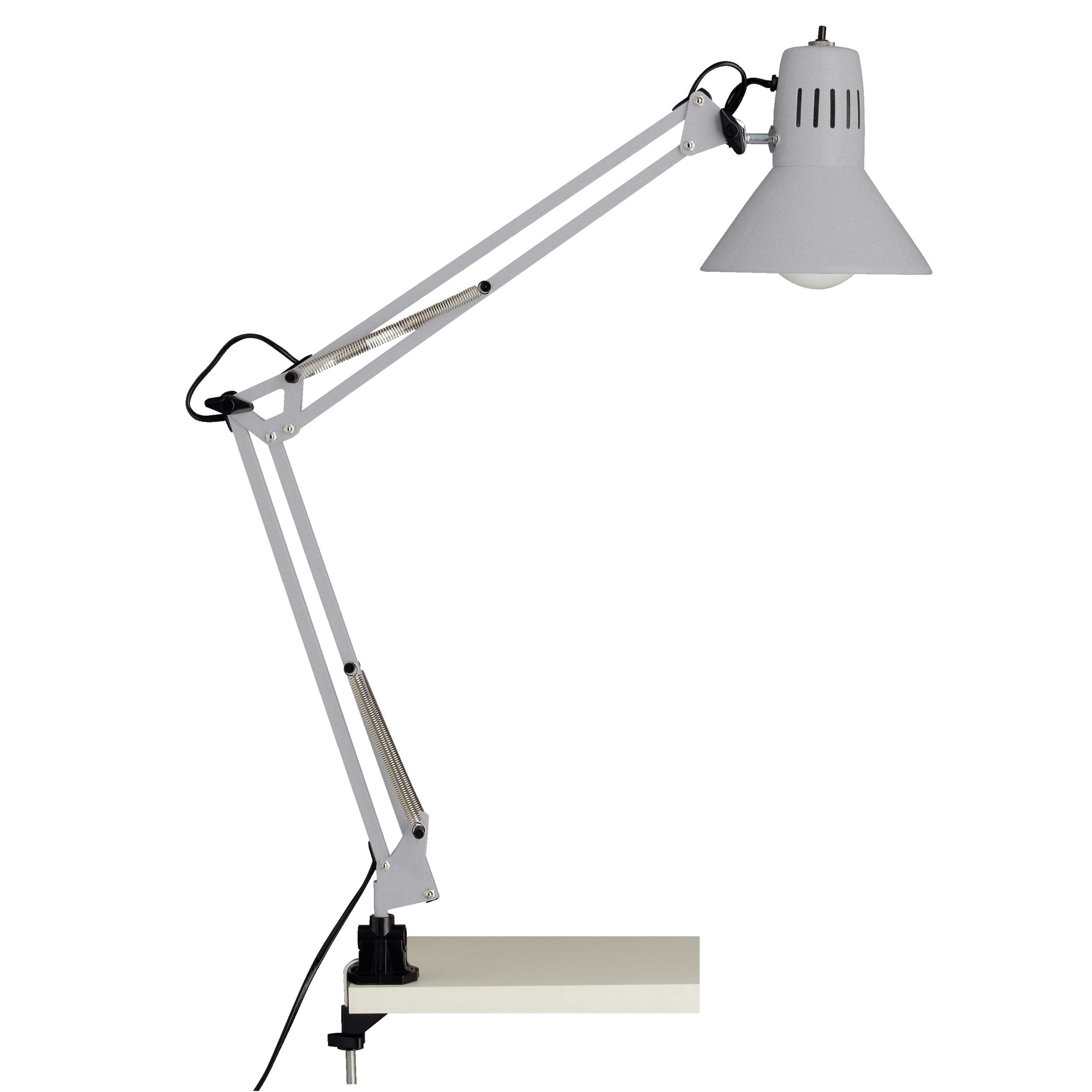 Lightbox Tischleuchte, ohne Leuchtmittel, Schreibtischlampe, 70 cm Höhe, Ø 17 cm, E27, max. 40W, schwenkbar