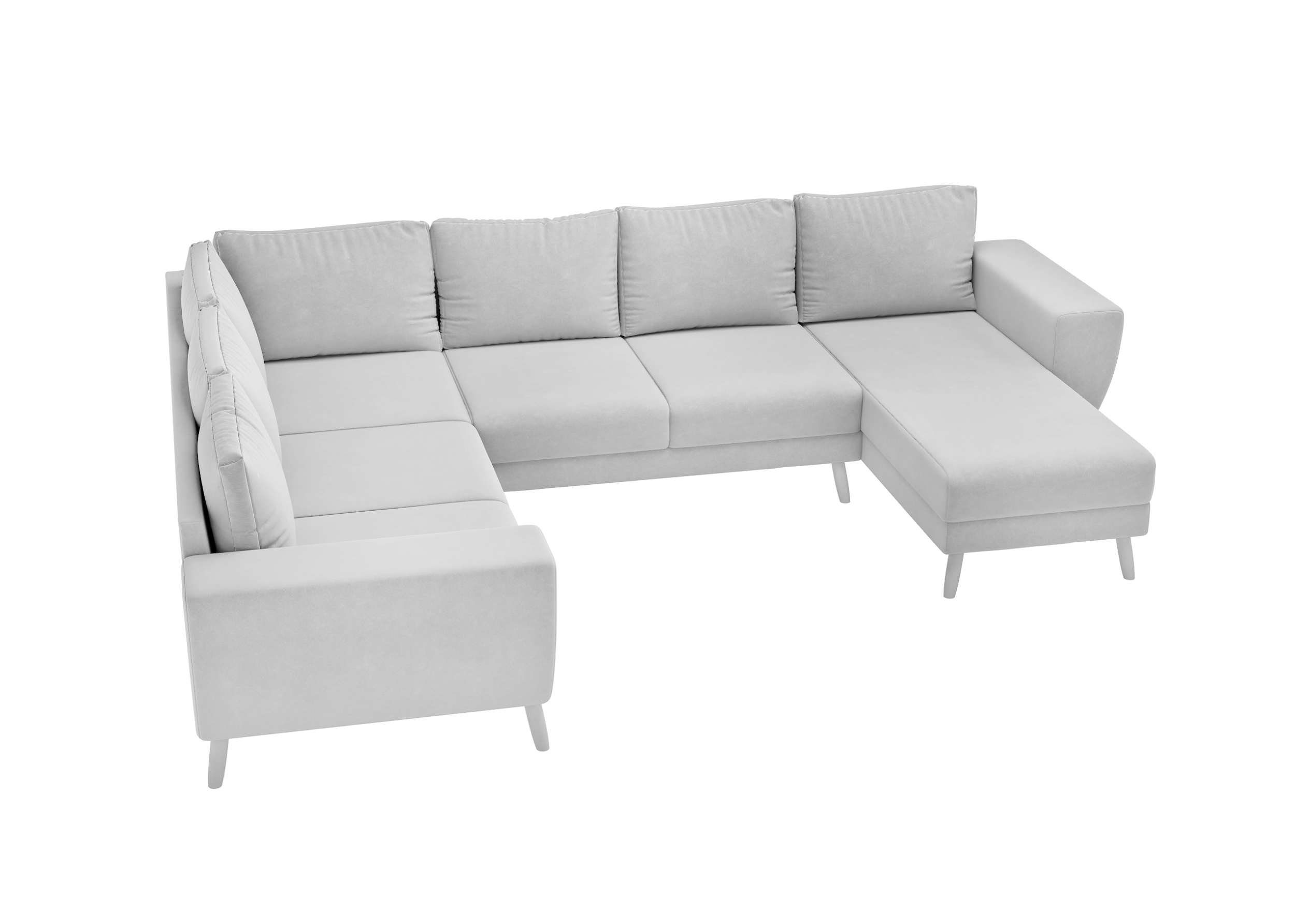 links frei Stylefy Wellenfederung Apollo, im U-Form, Raum Modern Wohnlandschaft rechts Sofa, bestellbar, mit stellbar, Design, oder mane