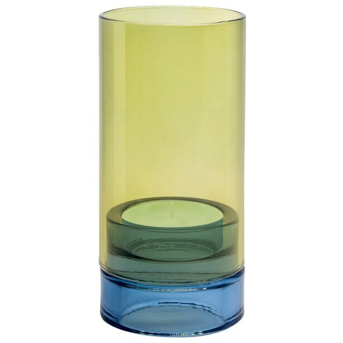 Remember Windlicht LYS aus mundgeblasenem Borosilikatglas; Ø 9 x H 19 3 cm