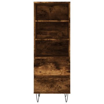 vidaXL Sideboard Highboard Räuchereiche 40x36x110 cm Holzwerkstoff (1 St)