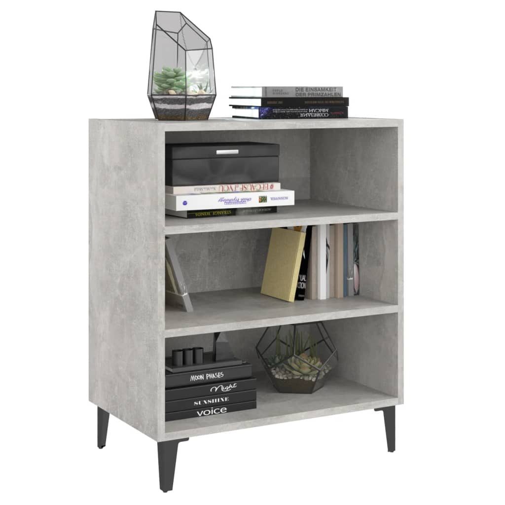 vidaXL Sideboard Sideboard Betongrau 57x35x70 cm günstig online kaufen