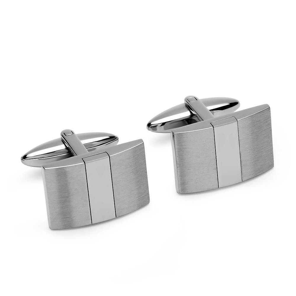 Unique Запонки Männer-Accessoire Запонки Edelstahl QC0072