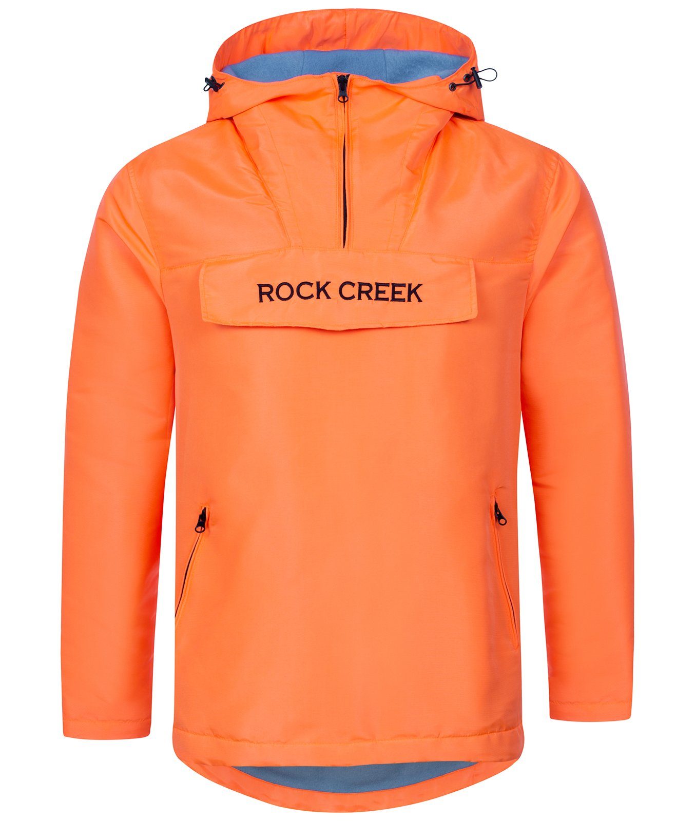 Herren Creek Windbreaker Anorak Rock Windbreaker Orange H-295 Übergangsjacke