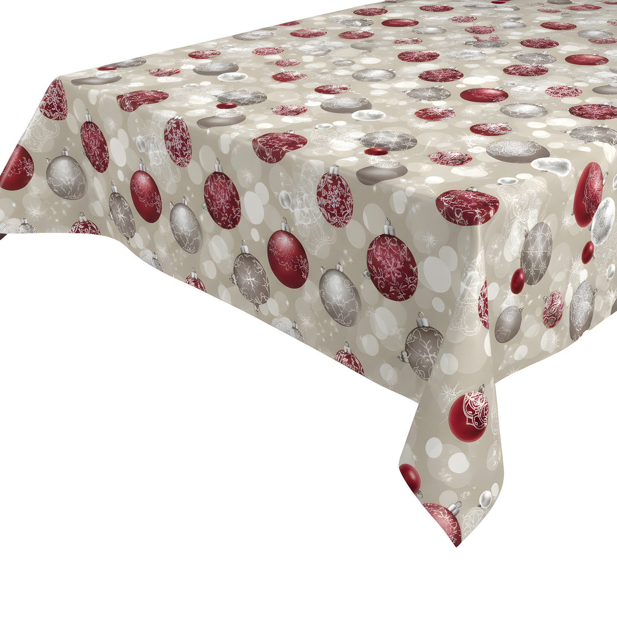 Beautex Tischdecke Wachstuchtischdecke abwischbar Tischdecke RUND ECKIG, We günstig online kaufen