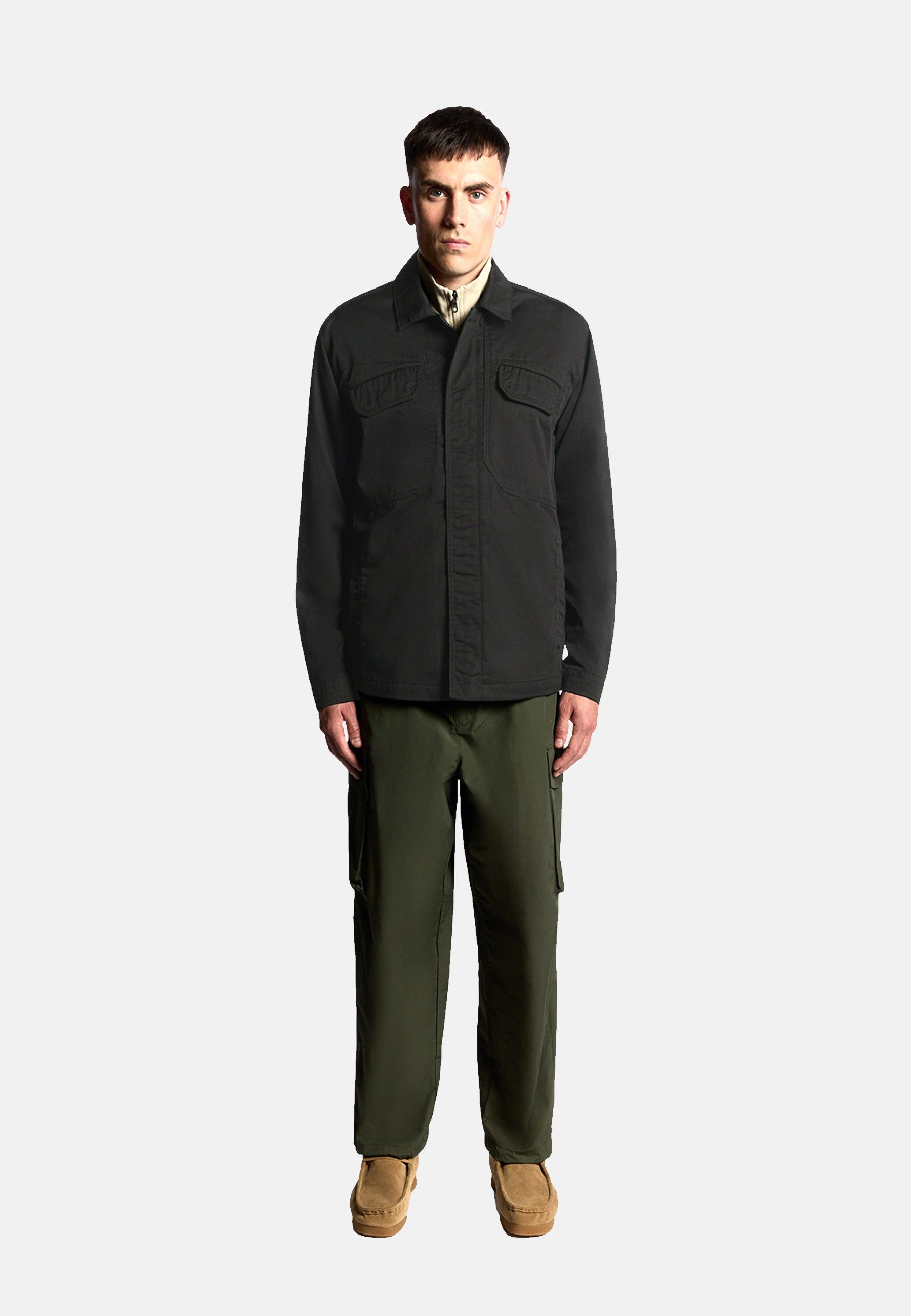 Lyle & Scott Hemdjacke Jacke Hemdjacke (1-St) Keine