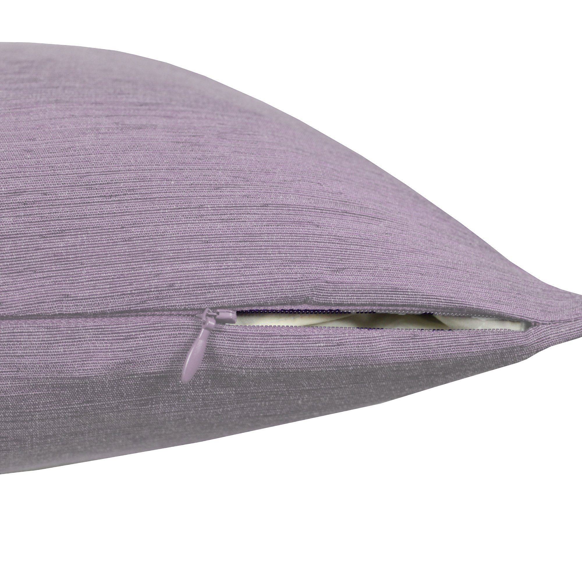 Haus und Deko Kissenbezug Kissenbezug Canada elegant meliert Kissenhülle De günstig online kaufen