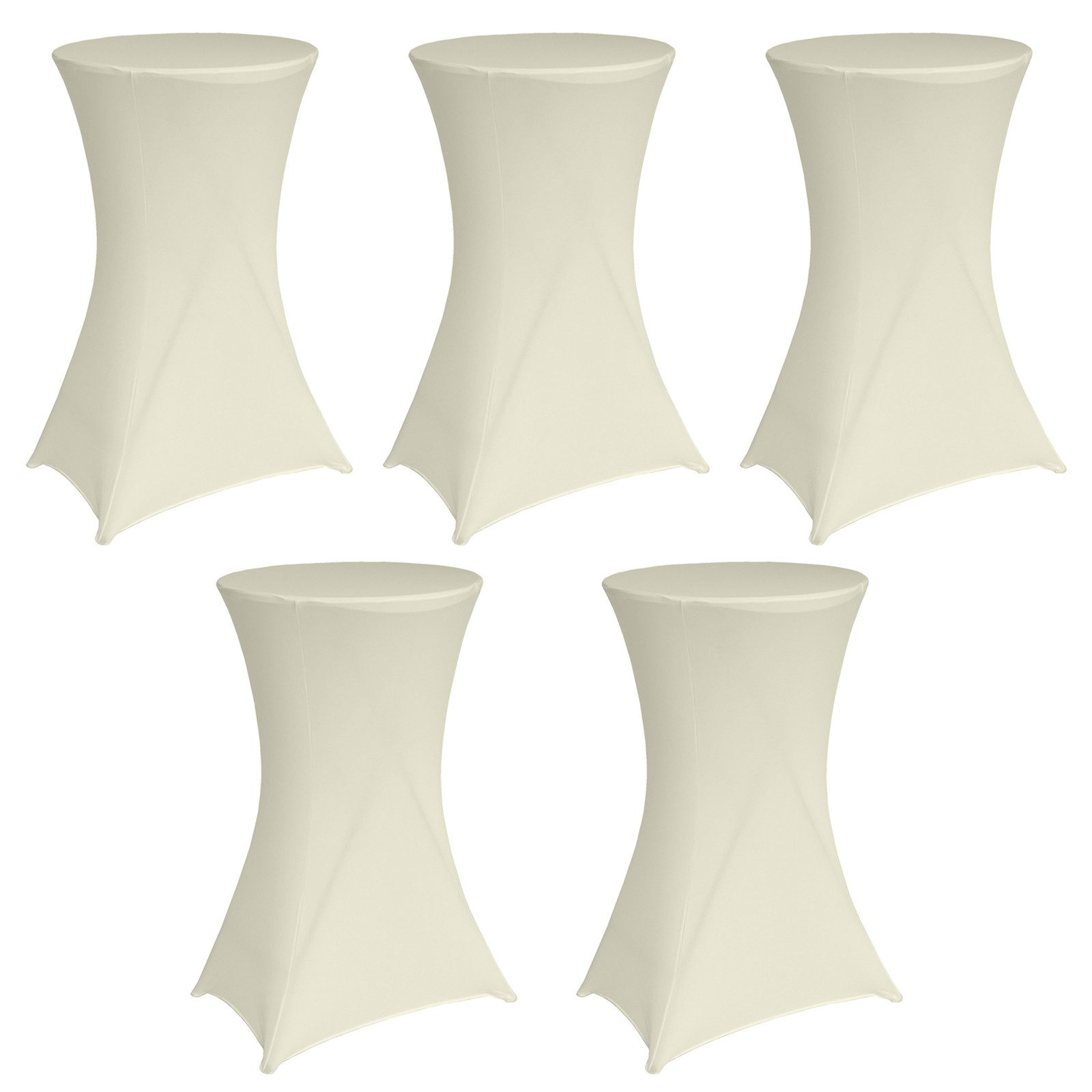 TRUTZHOLM Stehtischhusse 5x Stehtischhusse Tischdecke Husse günstig online kaufen