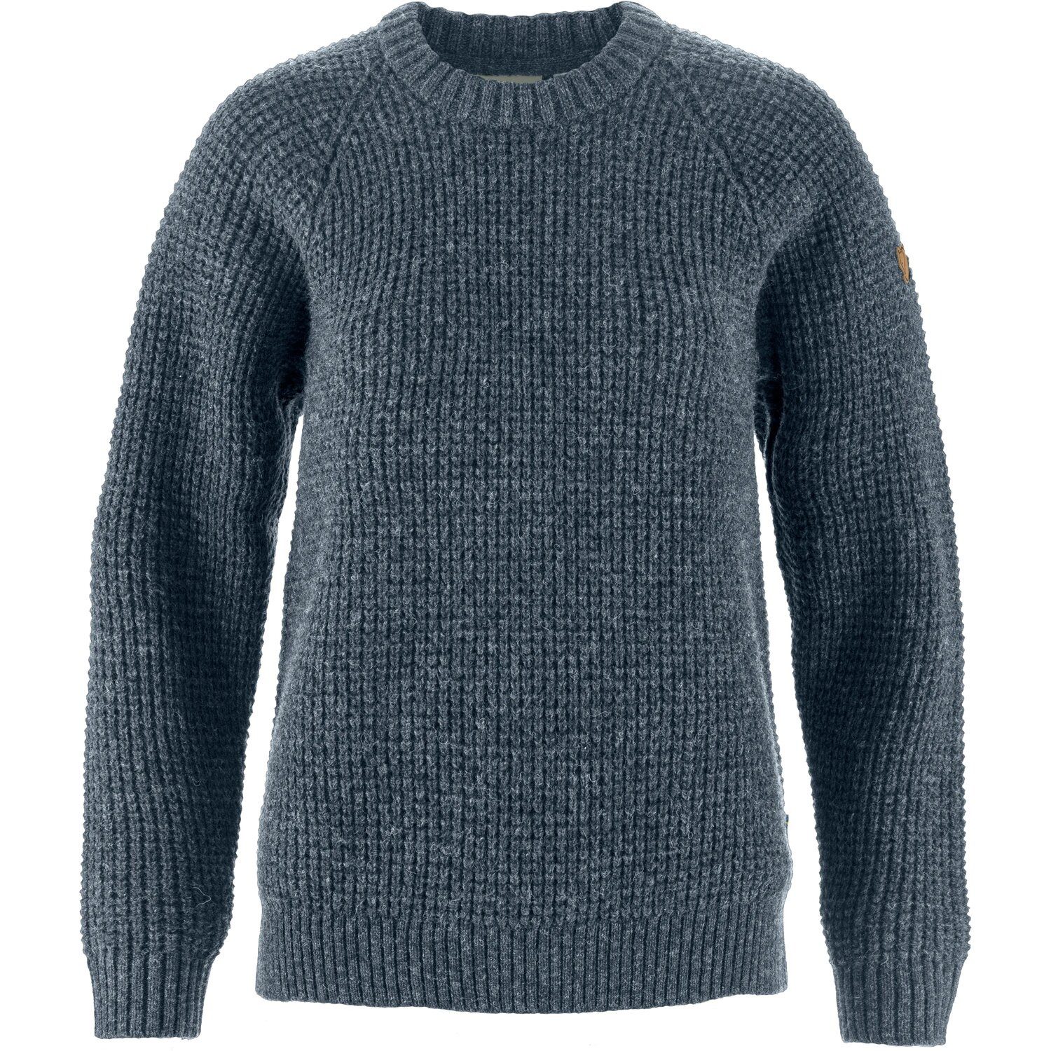 Fjällräven Wollpullover Fjällräven Damen Övik Waffle Knit Pullover