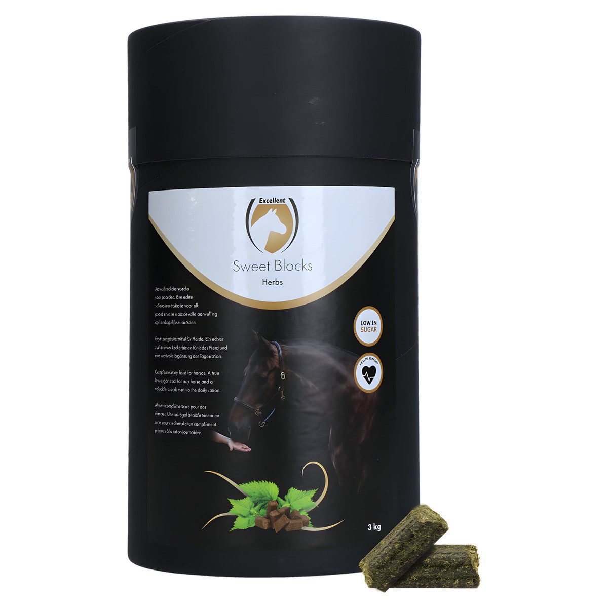 Excellent Horse Sweet Blocks Herbs 3 kg, Snack für: Farming