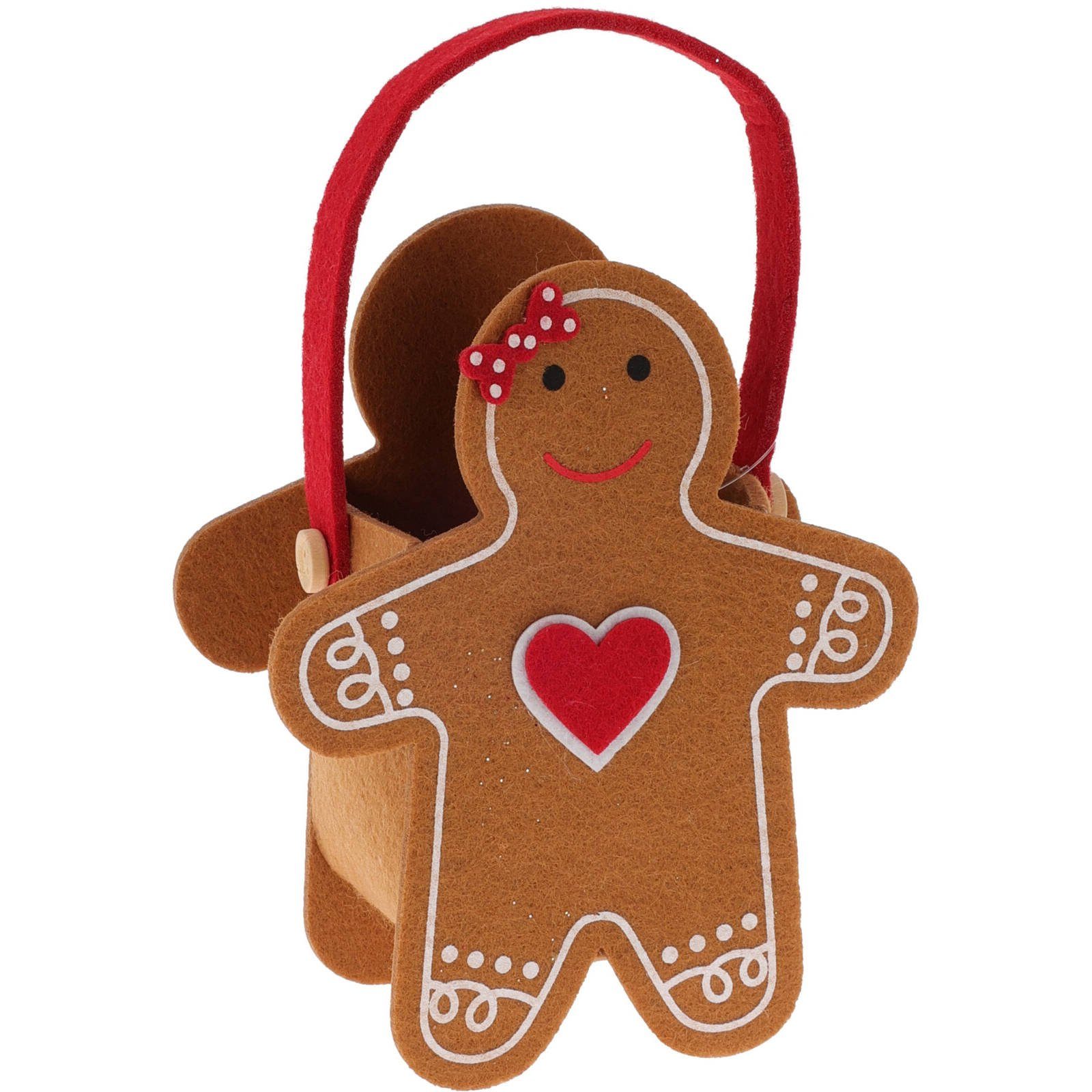 Weihnachtsfigur Filztasche