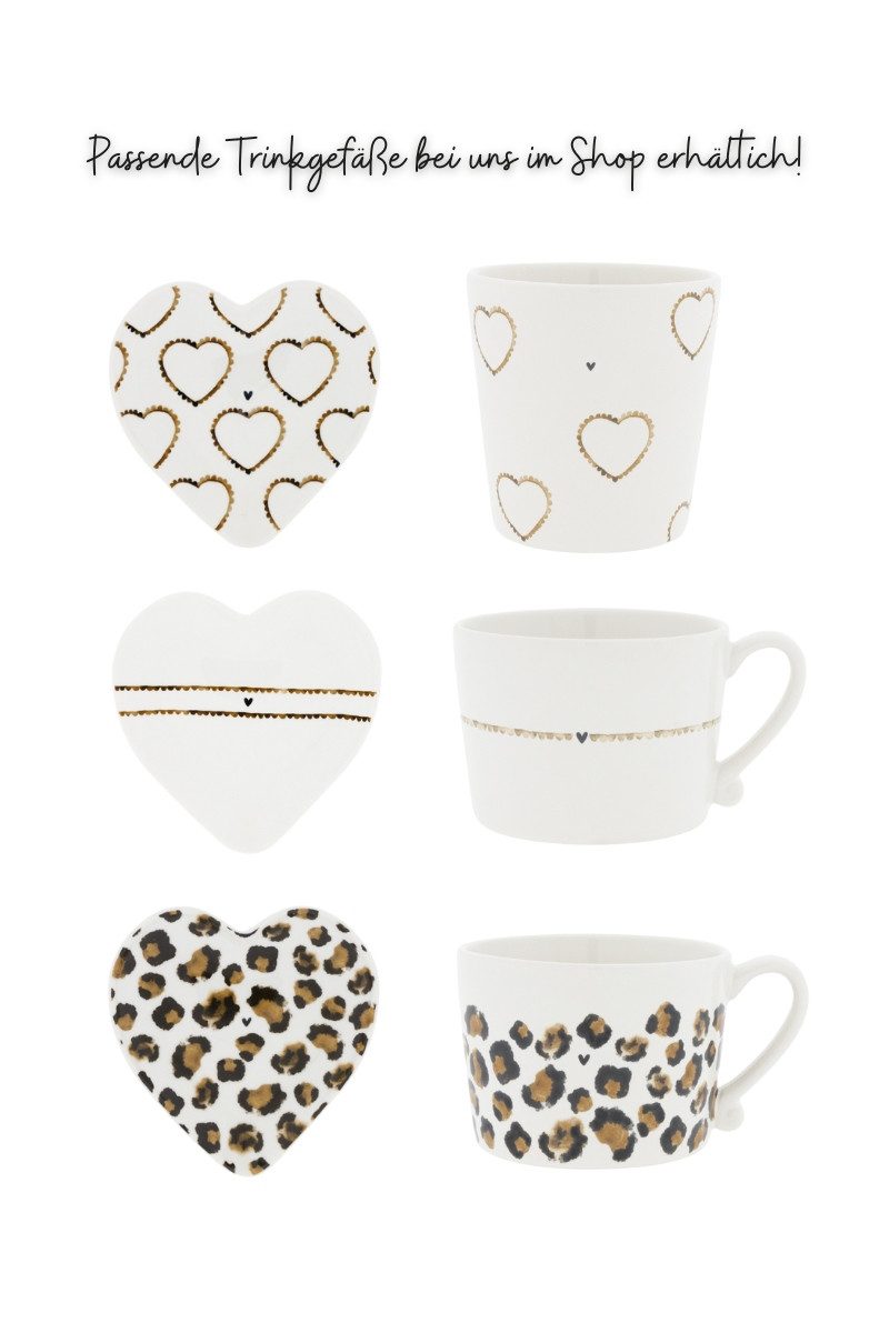 Bastion Collections Geschirr-Set Herzteller klein 3er Set - HEARTS