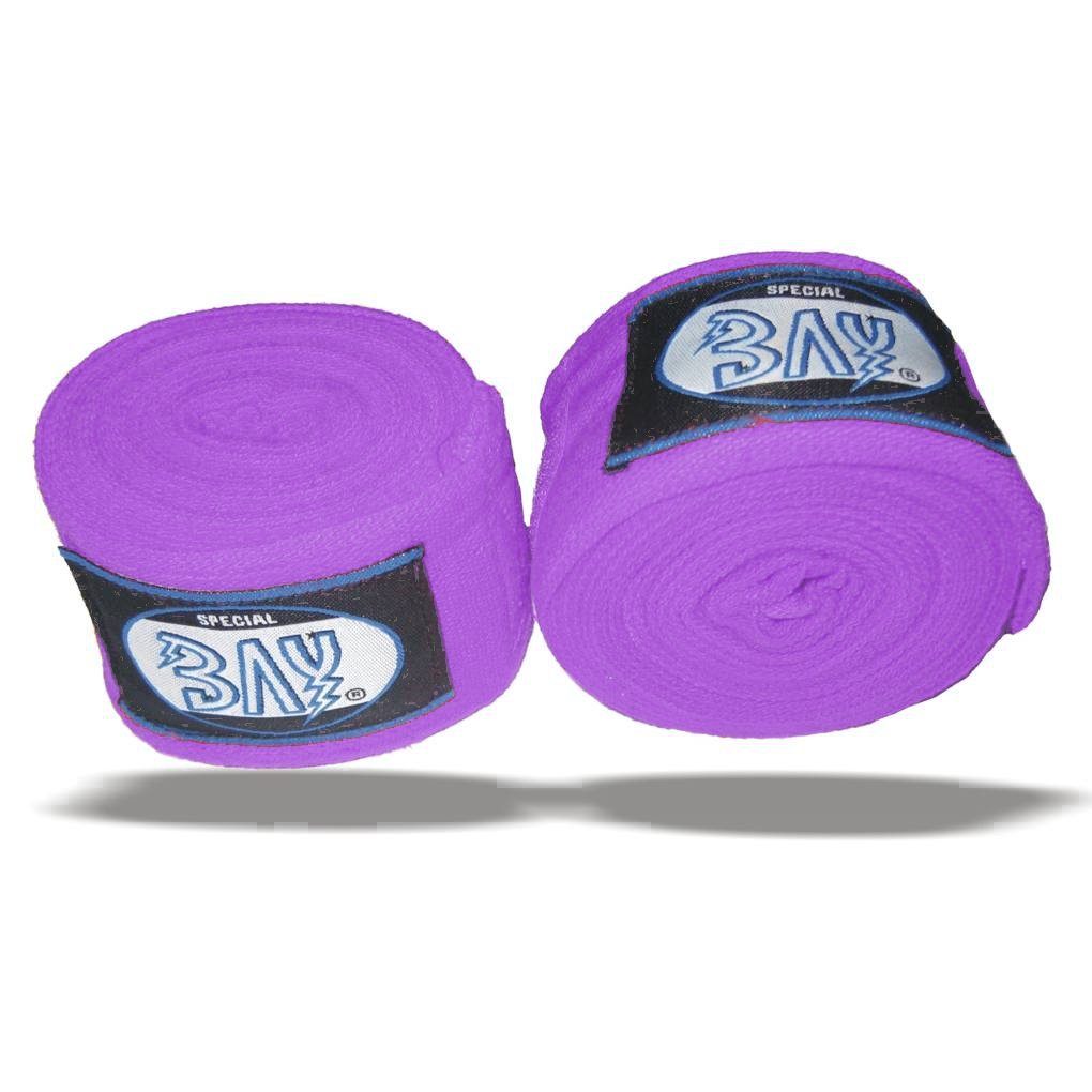 Boxbandagen Basic Box-Bandagen Handbandagen Boxen Kickboxen lila