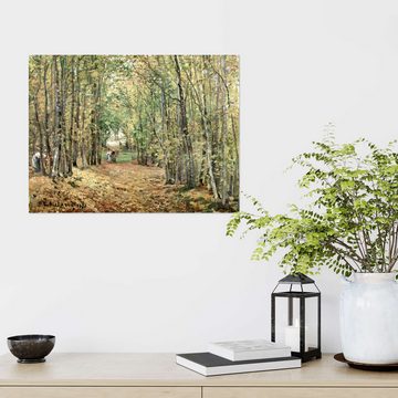 Posterlounge Wandfolie Camille Pissarro, Der Wald bei Marly, Malerei