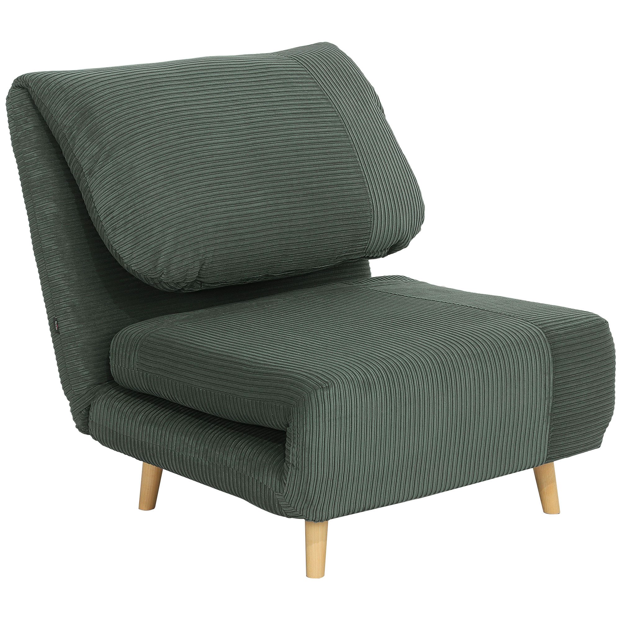 furnicato Кресла 2-in-1 Schlafsessel Gästebett, verstellbare Kopfstütze Cor (1-St)