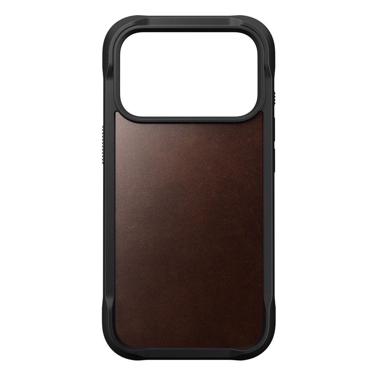Nomad Smartphone-Hülle Rugged Leather Case, für iPhone 17 Pro, Rustikales Braun Horween