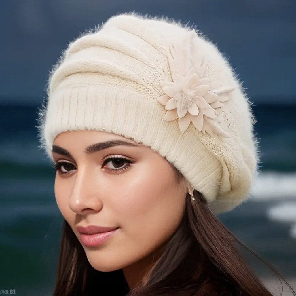 Coonoor Strickmütze Damen Wollmütze Baskenmütze Winter günstig online kaufen