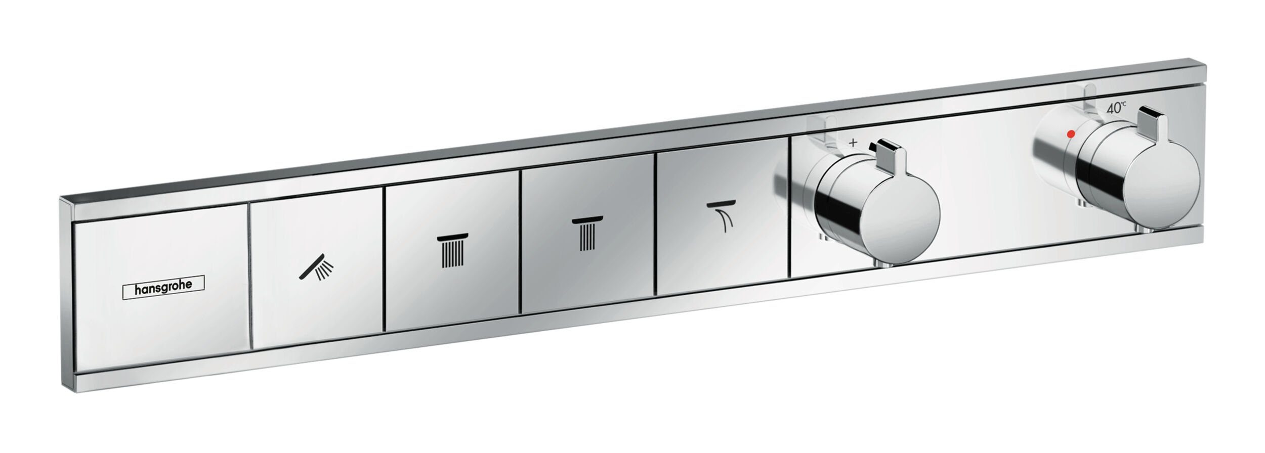 hansgrohe Unterputzarmatur RainSelect Thermostat für 4 Verbraucher Unterputz