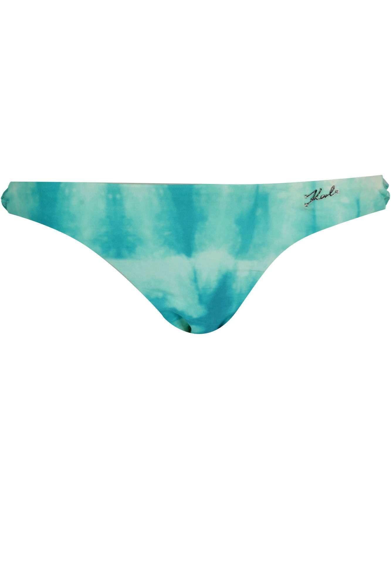 KARL LAGERFELD Badeanzug Elegante Damen-Badehose in Blau: Stilvolle Details & perfekte Passform
