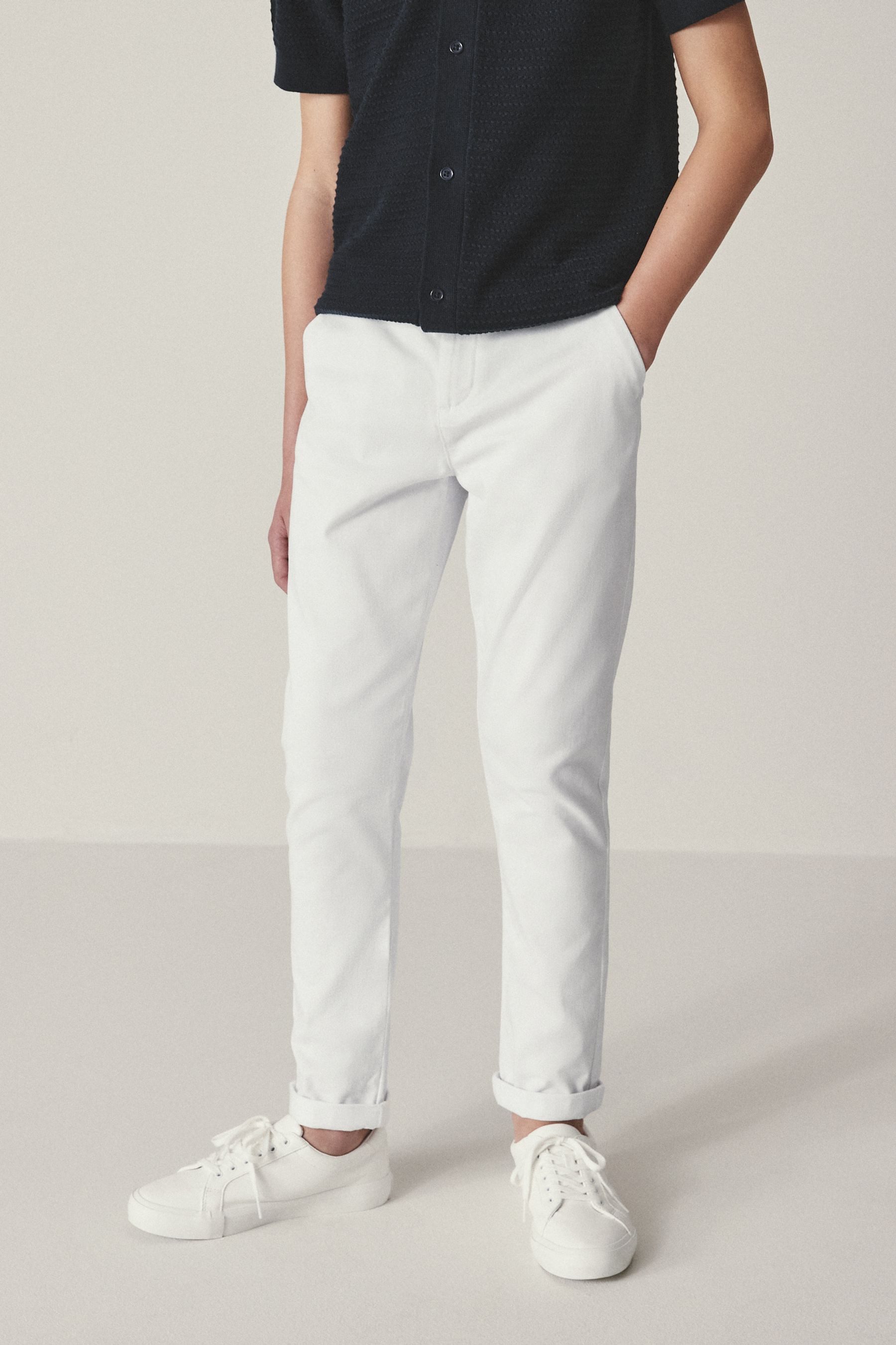 Next Chinohose Skinny Fit Chinohose mit Stretch (1-tlg)