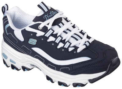 Skechers D´Lites - Biggest Fan Кросівки im trendigen Chunky-Style, Freizeitschuh, Halbschuh, Schnürschuh