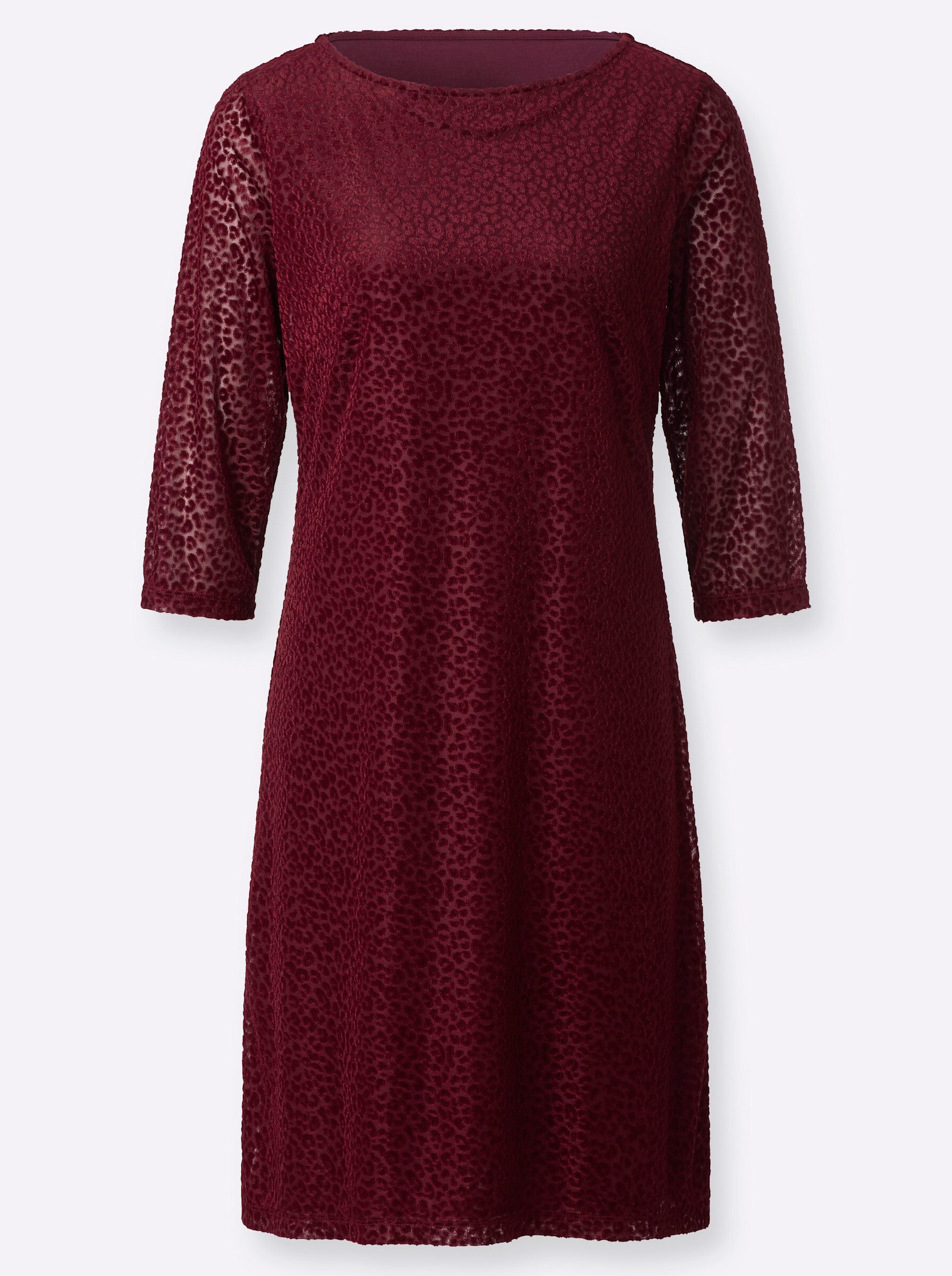 Jerseykleid Jersey-Kleid 3/4-Arm
