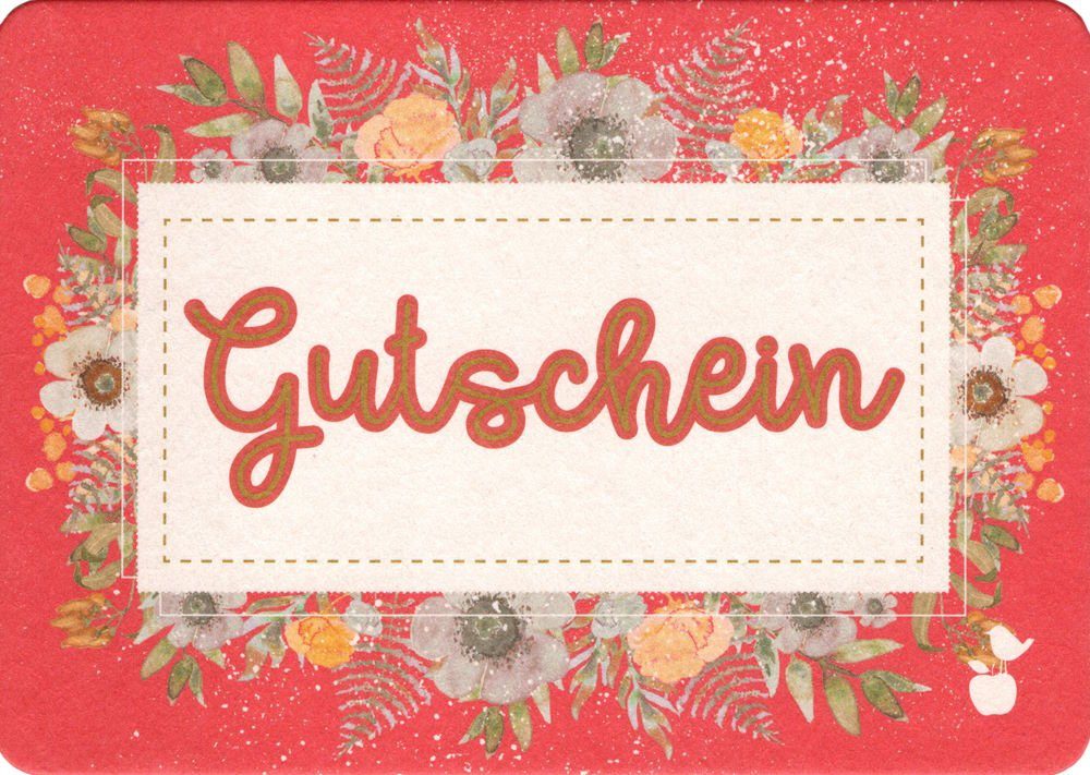 Postkarte "Gutschein" | Grußkarten