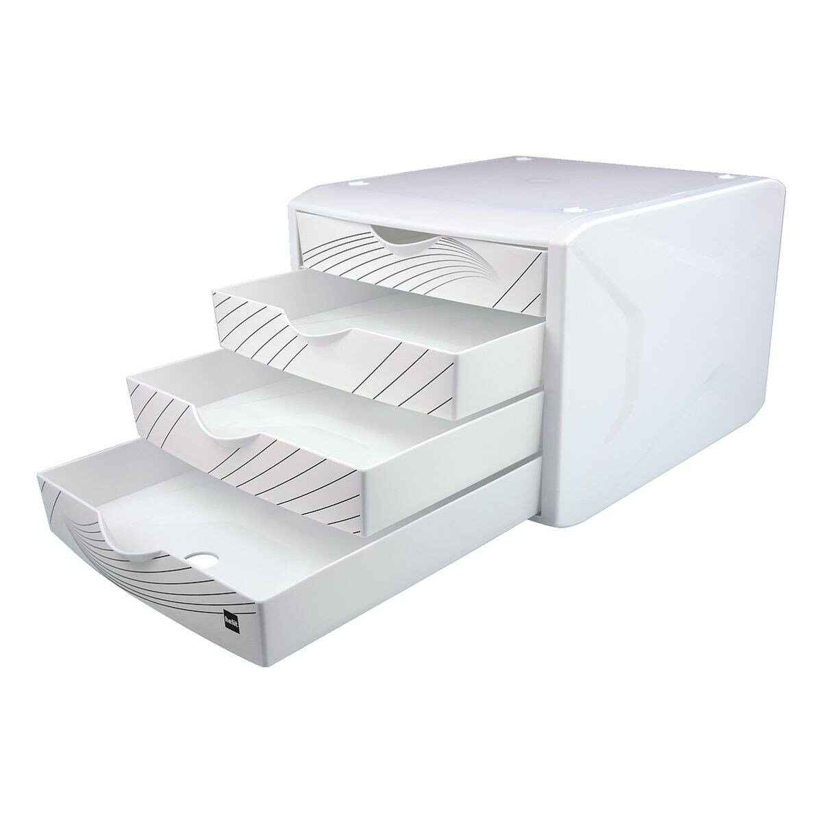 HELIT Schubladenbox the chameleon, mit 4 Schubladen, geschlossen, stapelbar
