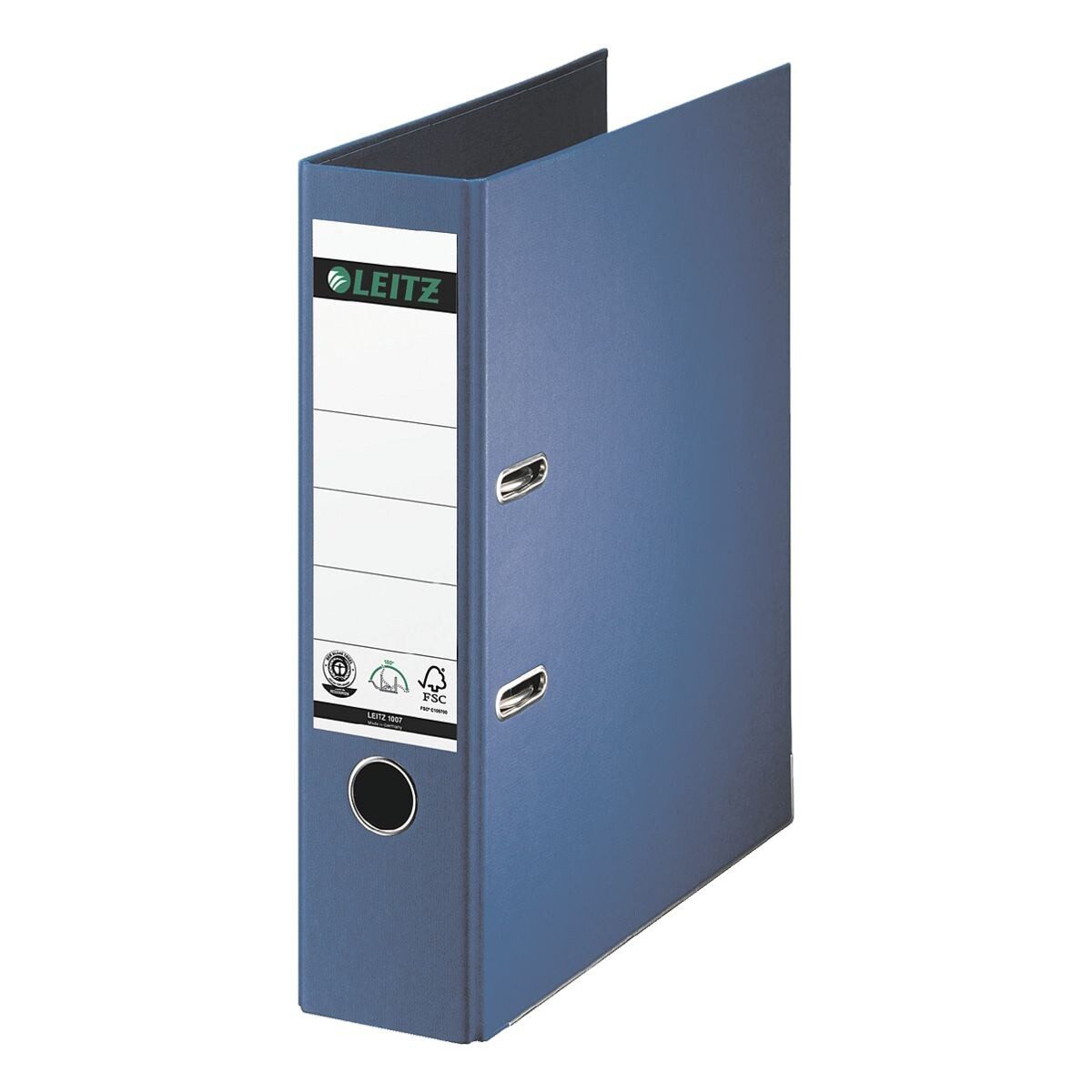 LEITZ Aktenordner 1007, Ordner breit, aufgeklebtes Rückenschild