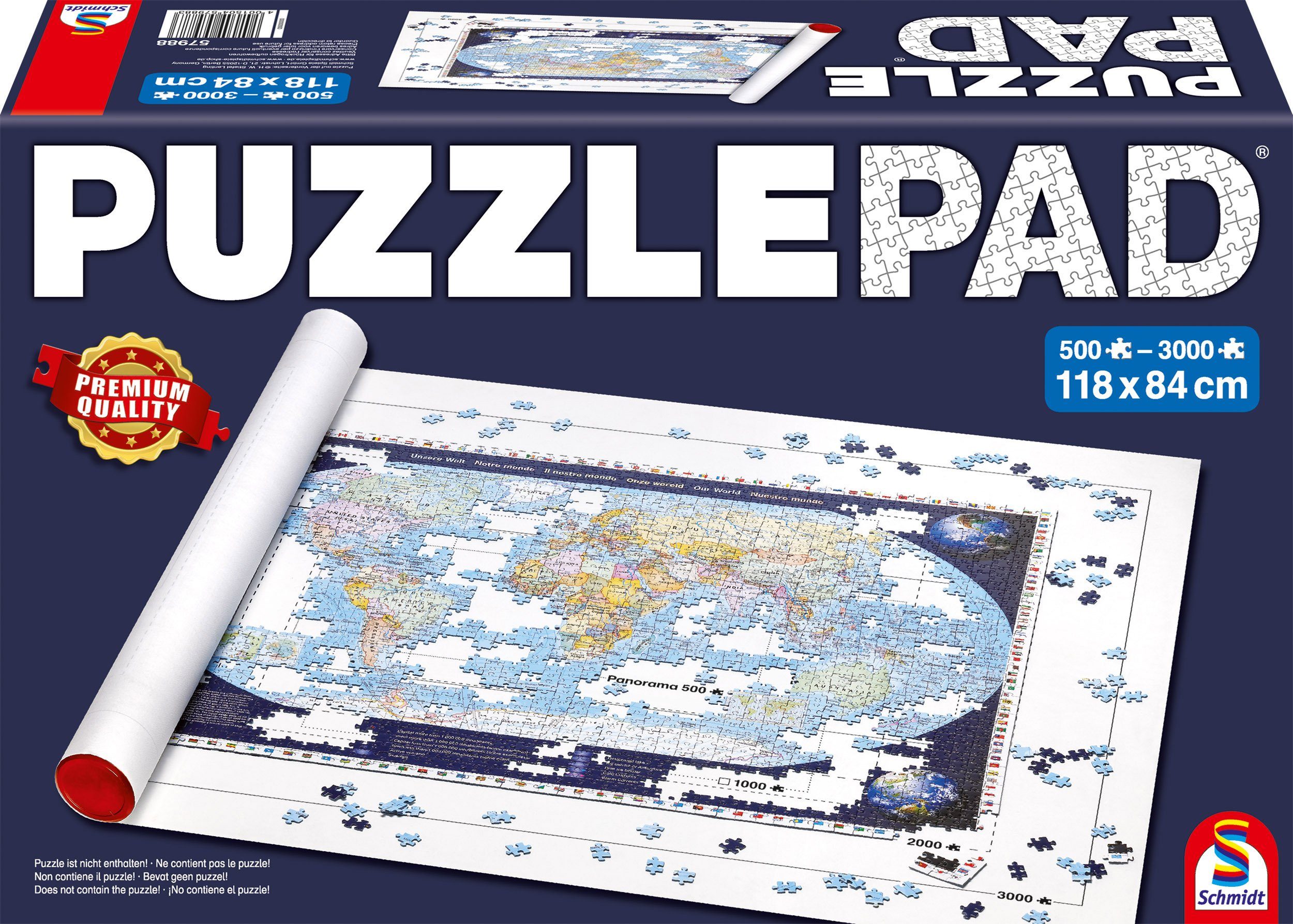 Groß Puzzle Rolle Filz Spielmatte Bis 1500-3000 Teile für Kinder Spaß ！ 