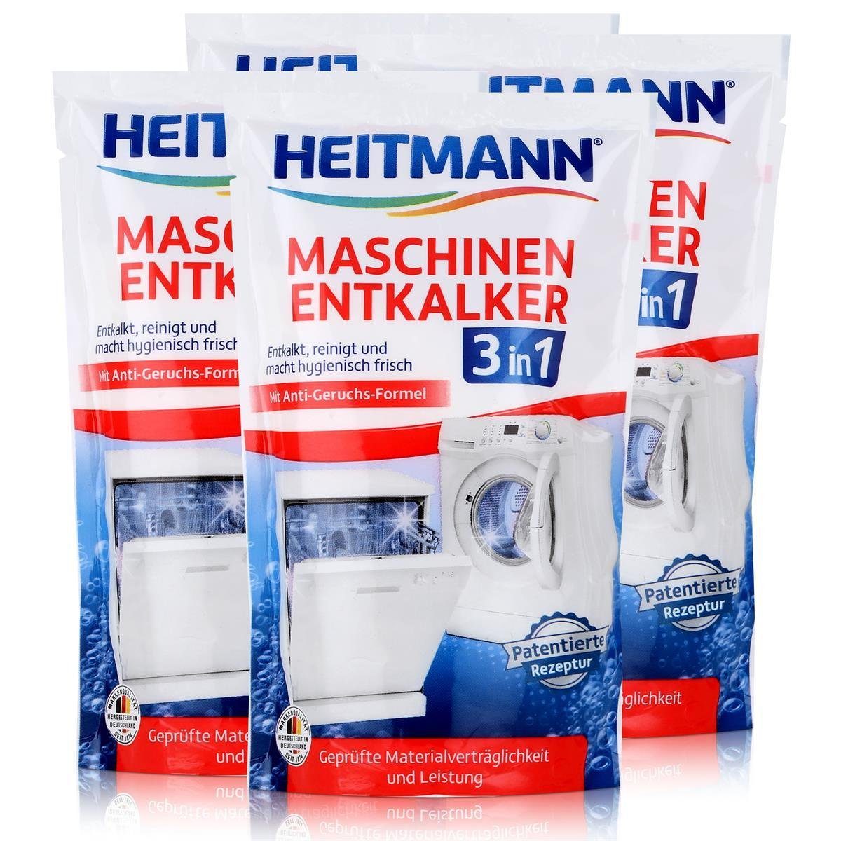 und HEITMANN Maschinen Spezialwaschmittel Heitmann Geschirrspüler - Entkalker 175g Waschmaschinen