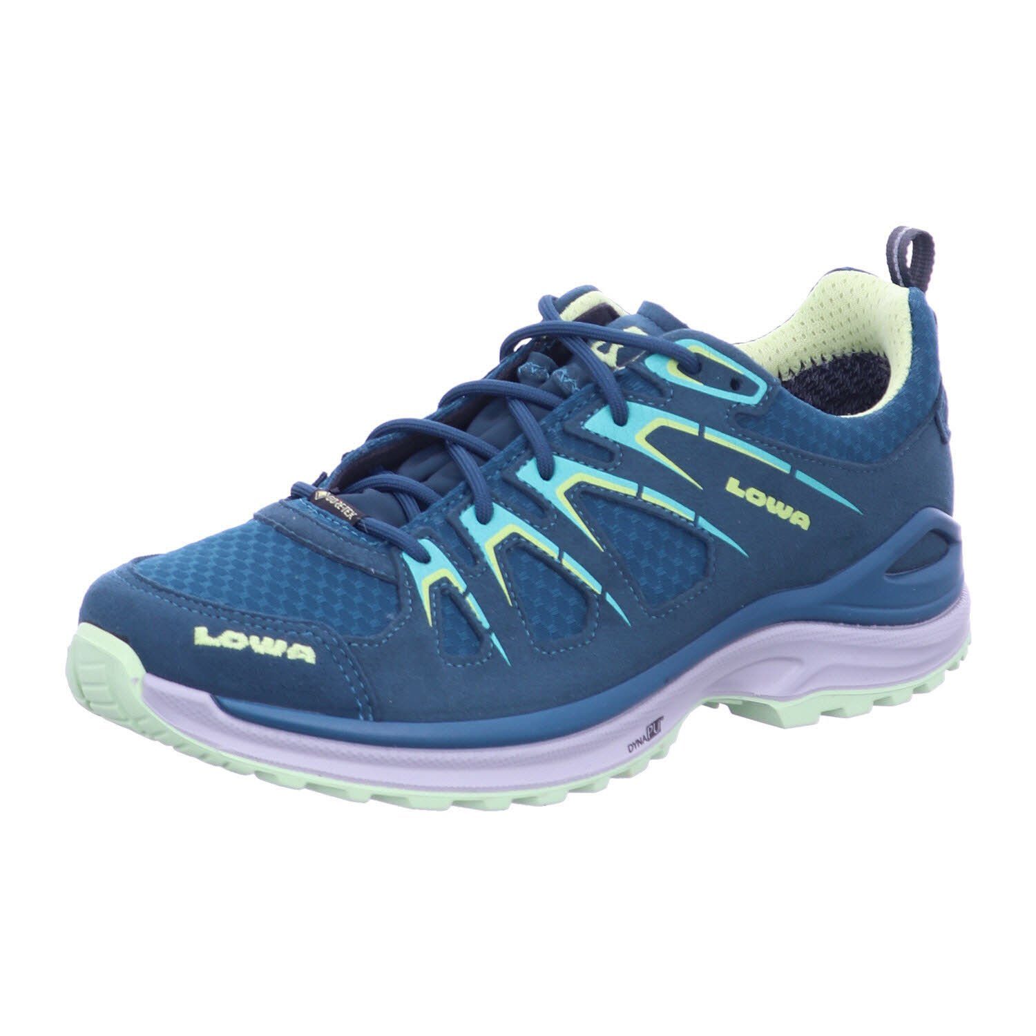 LO (2-tlg) Gummisohle petrol/mint Lowa GTX LOWA EVO selbstreinigender Outdoorschuh WS INNOX EVO mit ENDURO