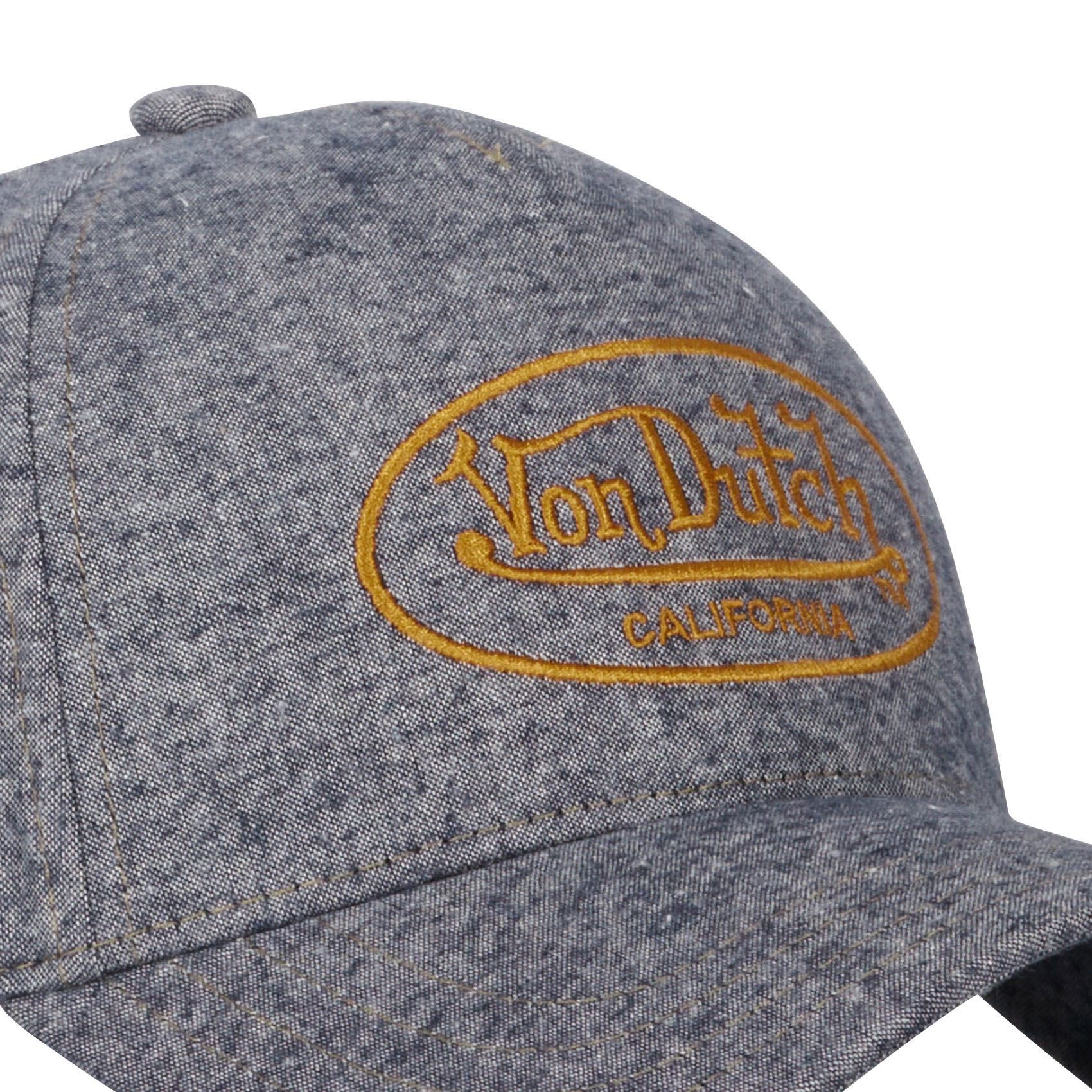Von Dutch Baseball Cap Von Dutch Originals Baseball Trucker Cap - USED Denim (Basecap, Basecap)