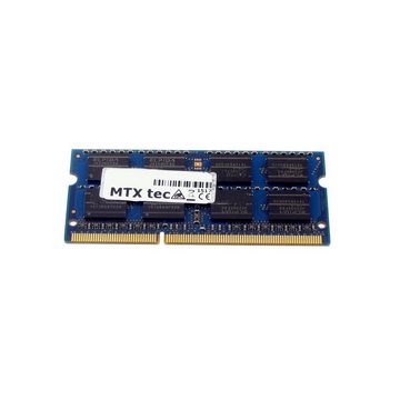 MTXtec 4GB SODIMM DDR3 PC3-12800, 1600MHz, 204 Pin, 1.35V RAM Laptop-Arbeitsspeicher