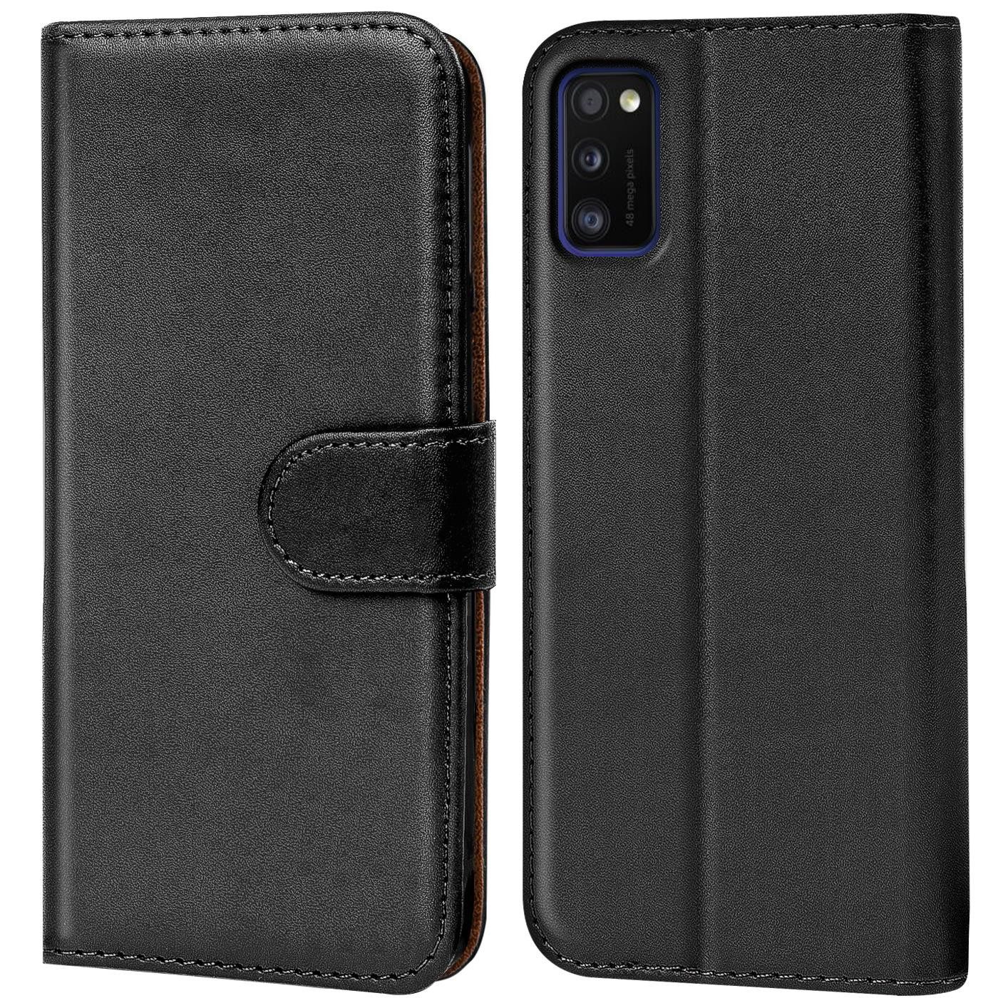 CoolGadget Handyhülle Wallet Klapp Tasche Book Case für Samsung Galaxy A03s 6,5 Zoll, Hülle Klapphülle Flip Cover Etui Schutzhülle