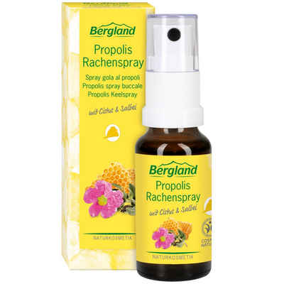 Bergland-Pharma GmbH & Co. KG Рідина для полоскання рота, Propolis Rachenspray bio, 20 ml
