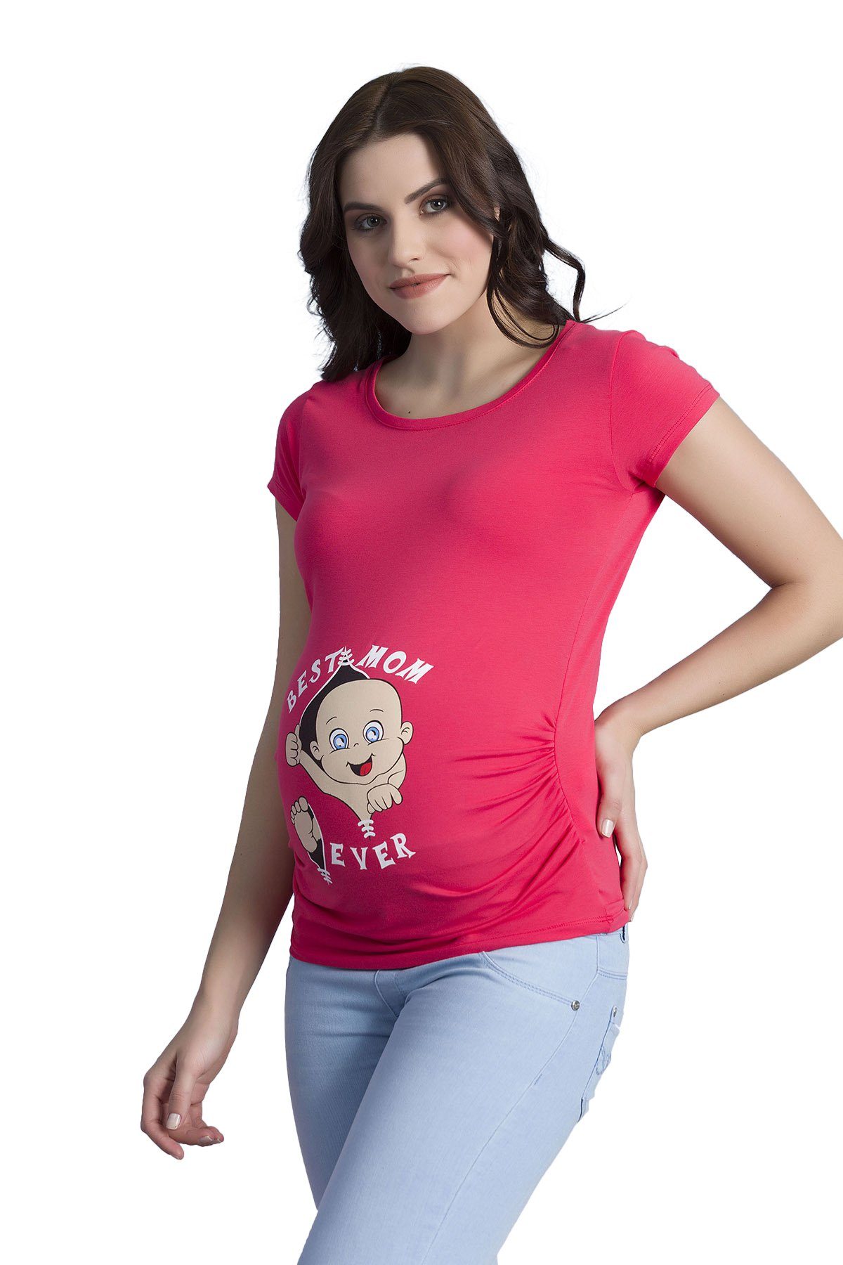 M.M.C. Umstandsshirt Best Mom Ever mit Motiv