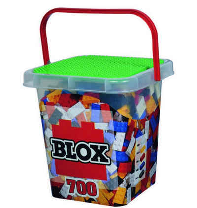 SIMBA Spielbausteine Simba Konstruktionsspielzeug Blox 700 Teile bunt Box 104114200