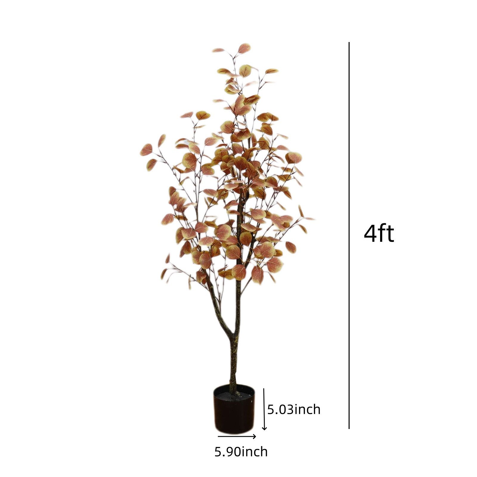 Künstliche Zimmerpflanze Künstliche Herbst Eukalyptusbaum,Realistische Herb günstig online kaufen