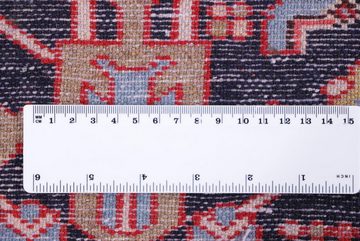 Orientteppich Hamadan 196x281 Handgeknüpfter Orientteppich / Perserteppich, Nain Trading, rechteckig, Höhe: 8 mm