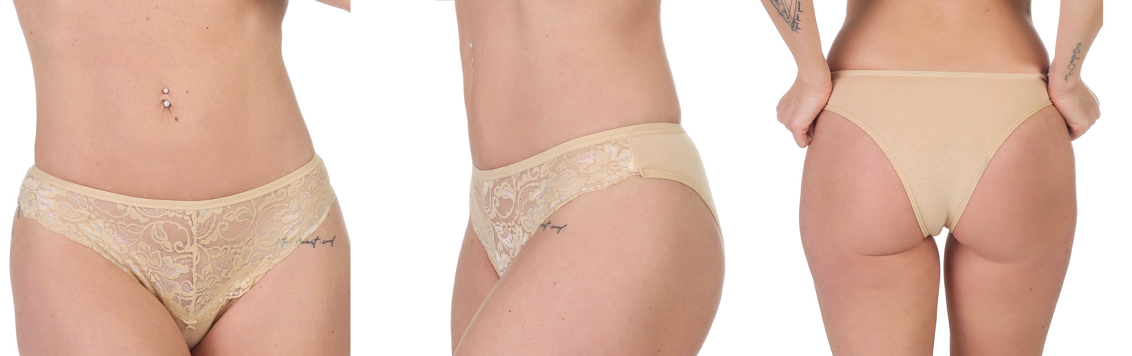 Rungassi Brasilslip 5er Set Brasil-Slip Tanga aus 95% Baumwolle 9087 Größe: XL