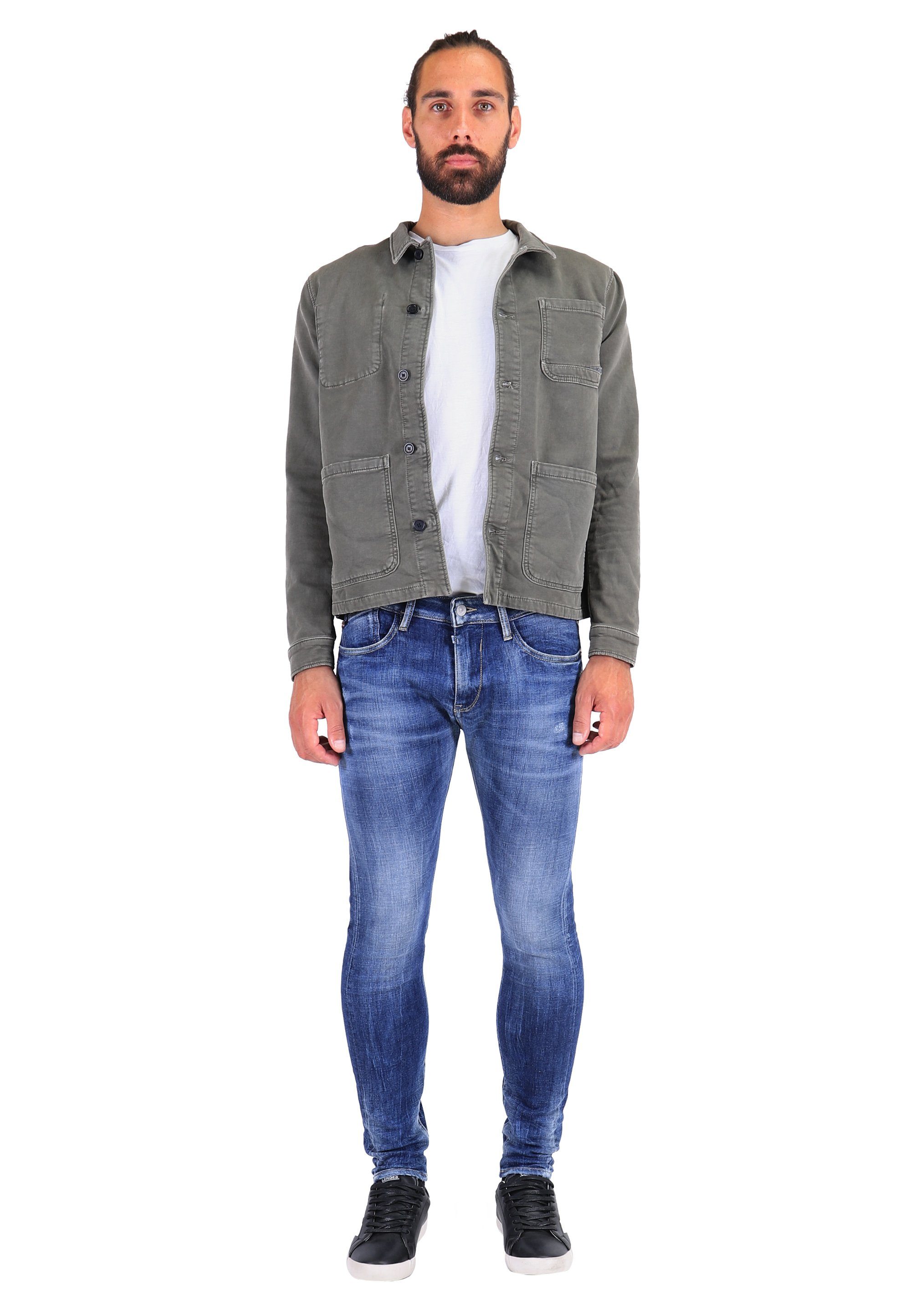 Herren Jeans Le Temps Des Cerises Slim-fit-Jeans POWERC in tollem Design