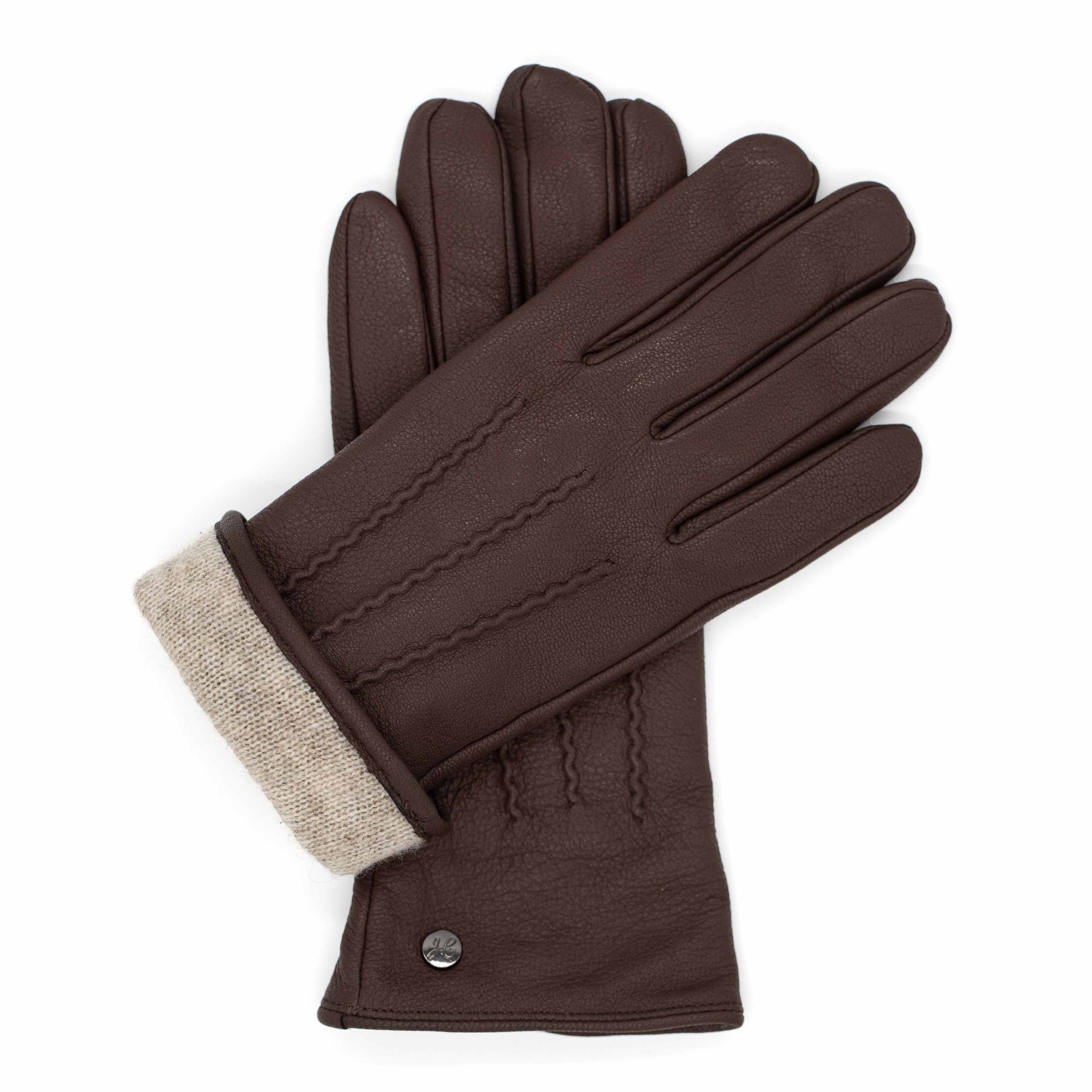 Hand Gewand by Weikert Lederhandschuhe JESS- Elegant aus Ziegenleder mit Ka günstig online kaufen