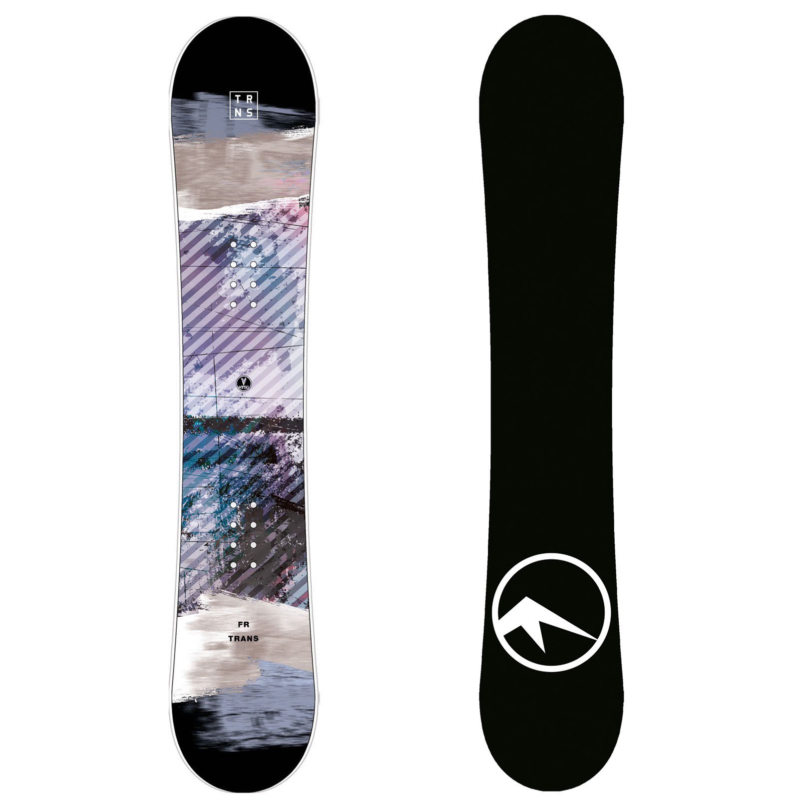 Snowboard Trans Herren Snowboard FR Freestyle 157mw cm Schwarz 2024/25