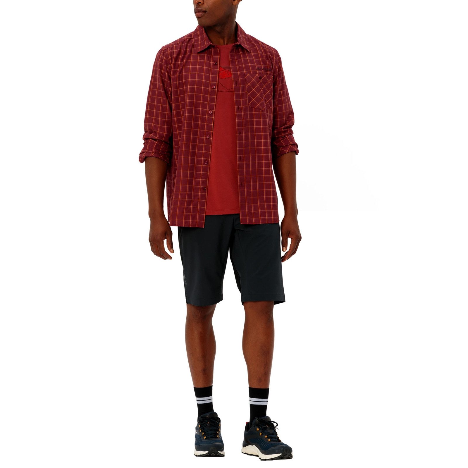 VAUDE Funktionshemd Albsteig LS Shirt III mit Brusttasche