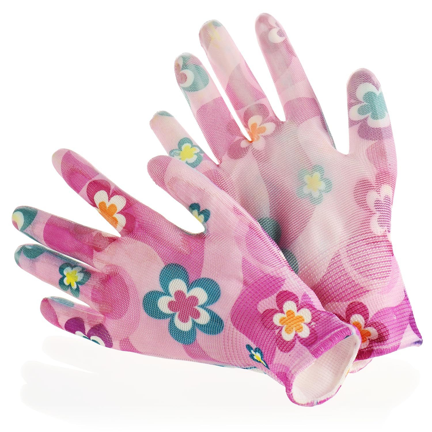 com-four Gartenhandschuhe 2 Paar Gartenhandschuhe (2-St)