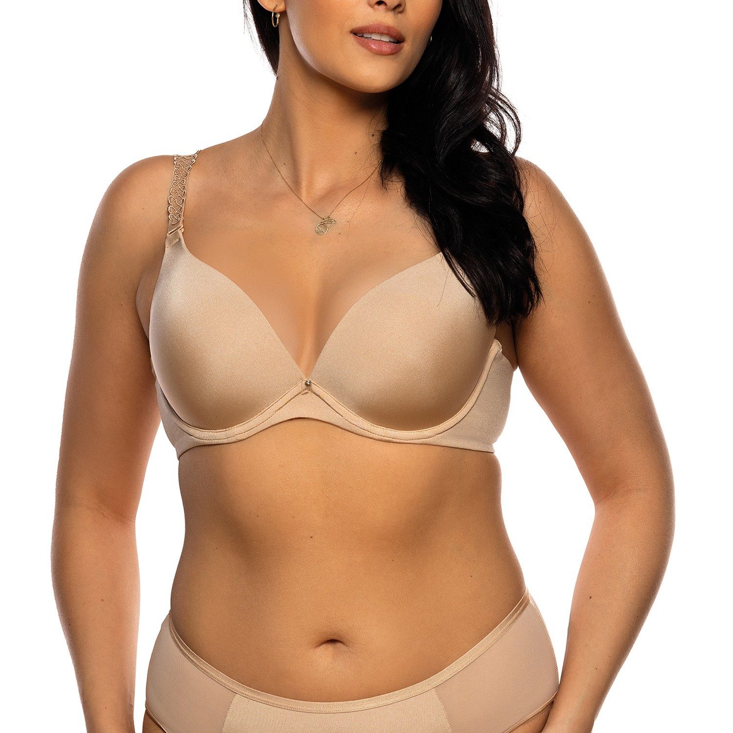 Viania Multiway-BH 244458 (1) Multiway Push-up Bügel-BH abnehmbare Träger