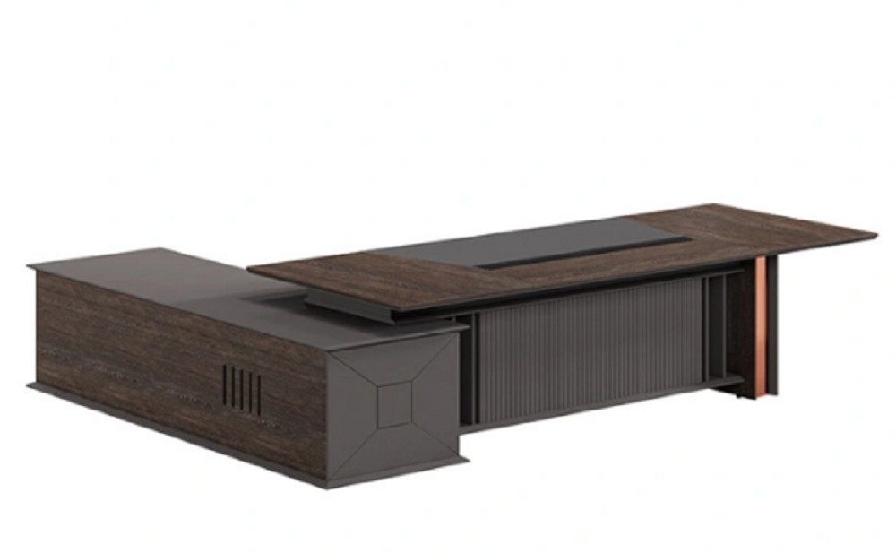 JVmoebel Eckschreibtisch Moderner Holzschreibtisch Ecke – Komfort & Stil Sofort (Eckschreibtisch), Made in Europa